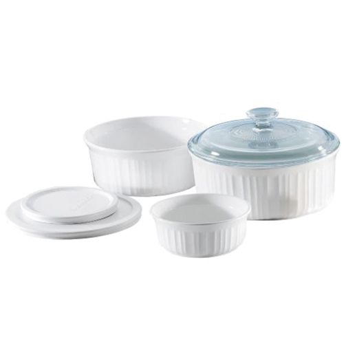 Juego de Cazuelas CorningWare® French White®, 6 Piezas